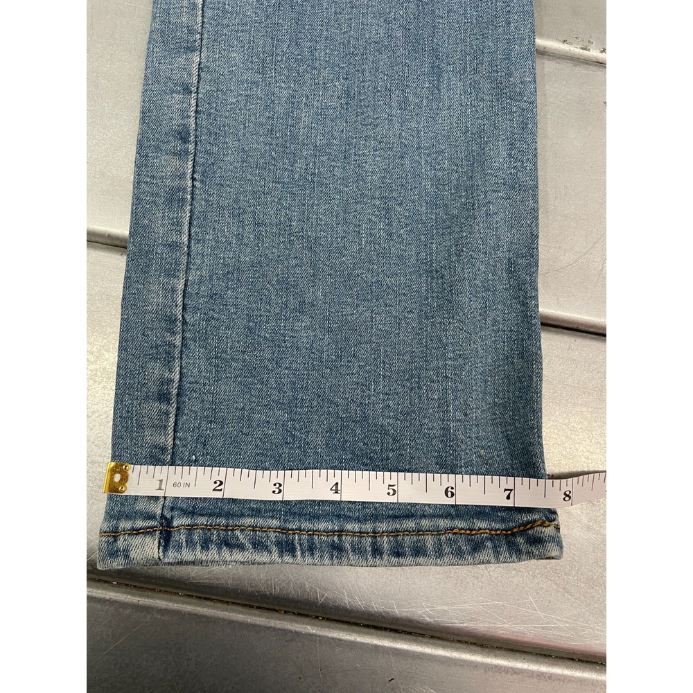 Levis 514 Jeans Mens 33x32 Blue Medium Wash Denim Straight Leg Fit Everyday Wear - Picture 8 of 14